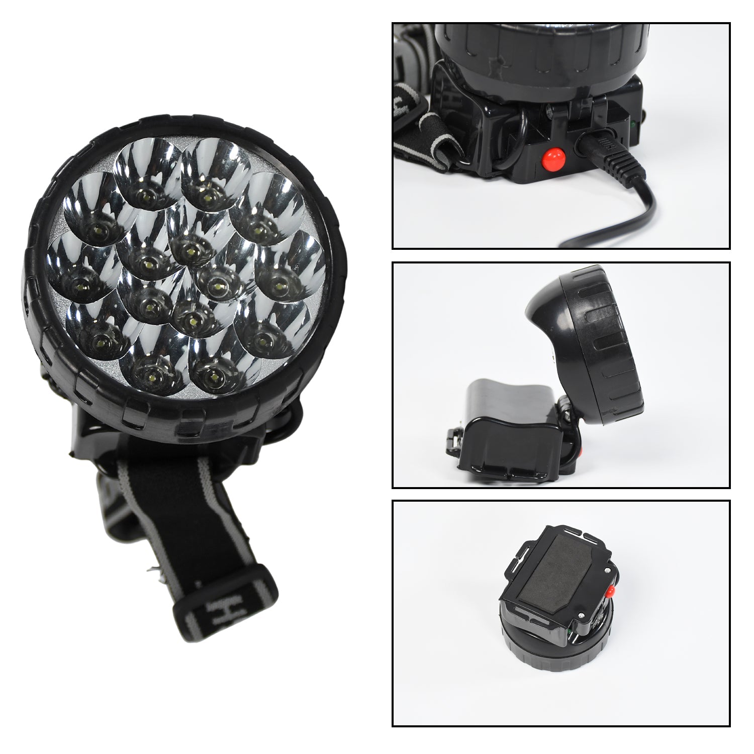 7517 Head Lamp 15 Led Long Range Rechargeable Headlamp Adjustment Lamp Use For Farmers, Fishing, Camping, Hiking, Trekking, Cycling DeoDap 7517 Head Lamp 15 Led Long Range Rechargeable Headlamp Adjustment Lamp Use For Farmers, Fishing, Camping, Hiking, Trekking, Cycling DeoDap